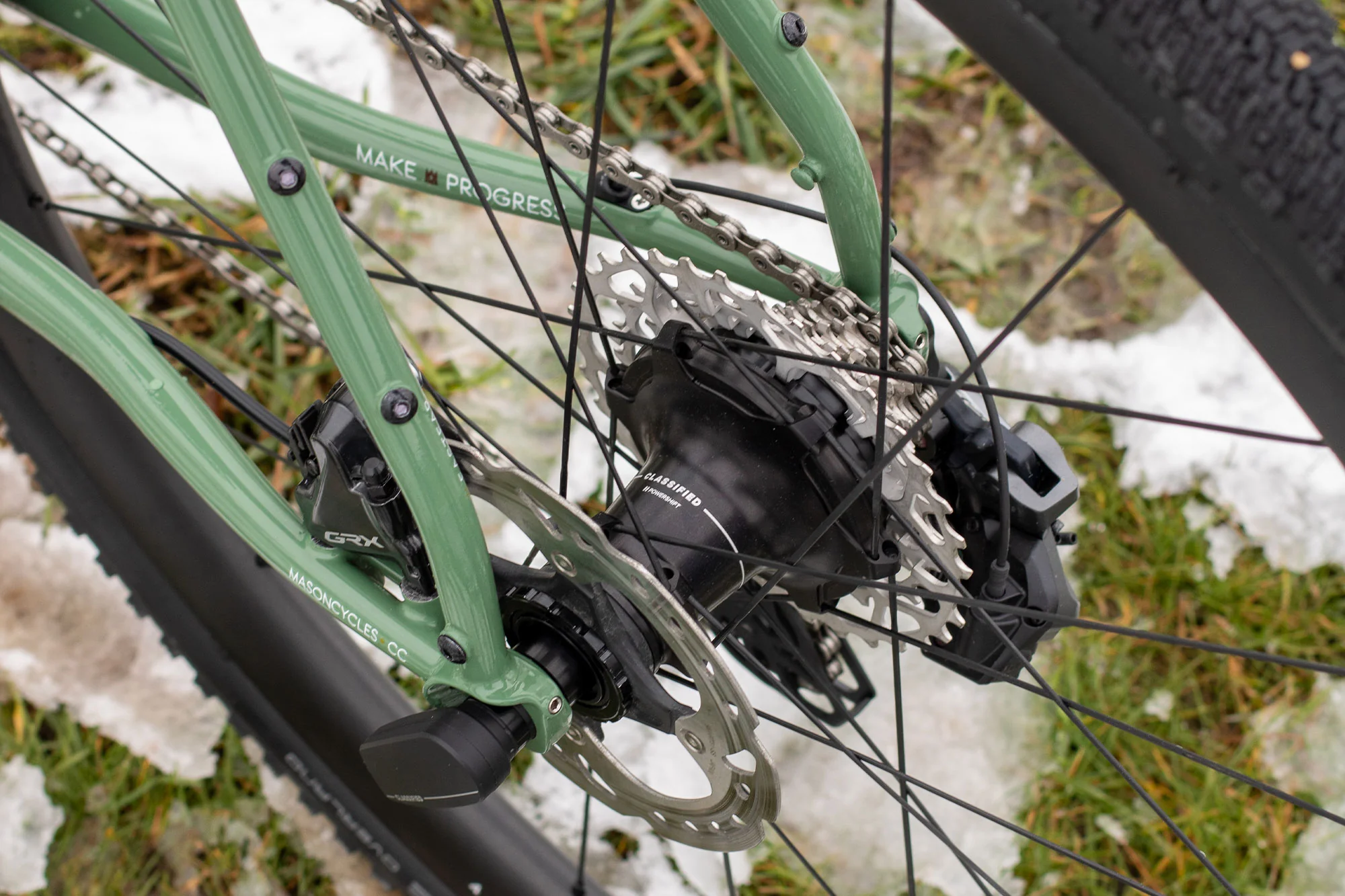 Classified x HUNT 40 Carbon Gravel Race Wheelset | Previous Model IC384 - Image 6
