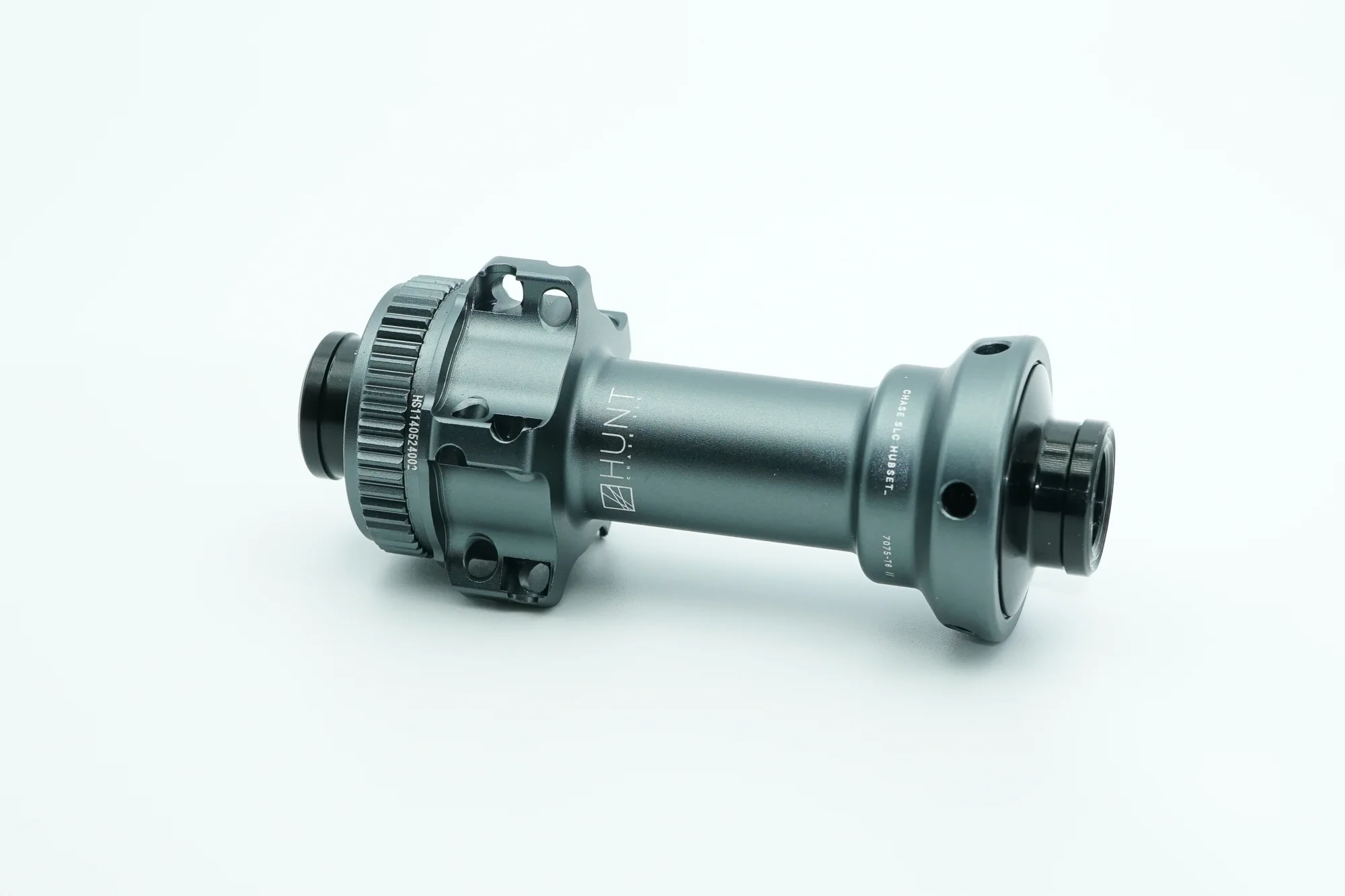 Front Hub | Chase SLC | Disc Brake | 15 Hole | Grey | Stainless Steel Cartridge Bearings