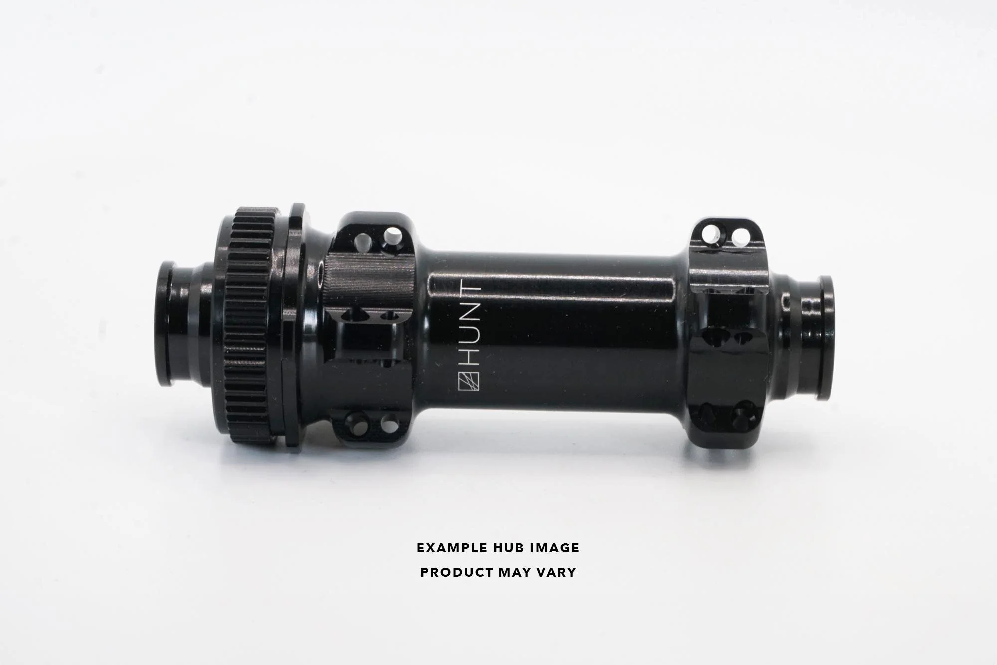 Front Hub | H_Ratchet DBL 40T SL | Disc Brake | 20 Hole | Black | Stainless Steel Enduro Bearings