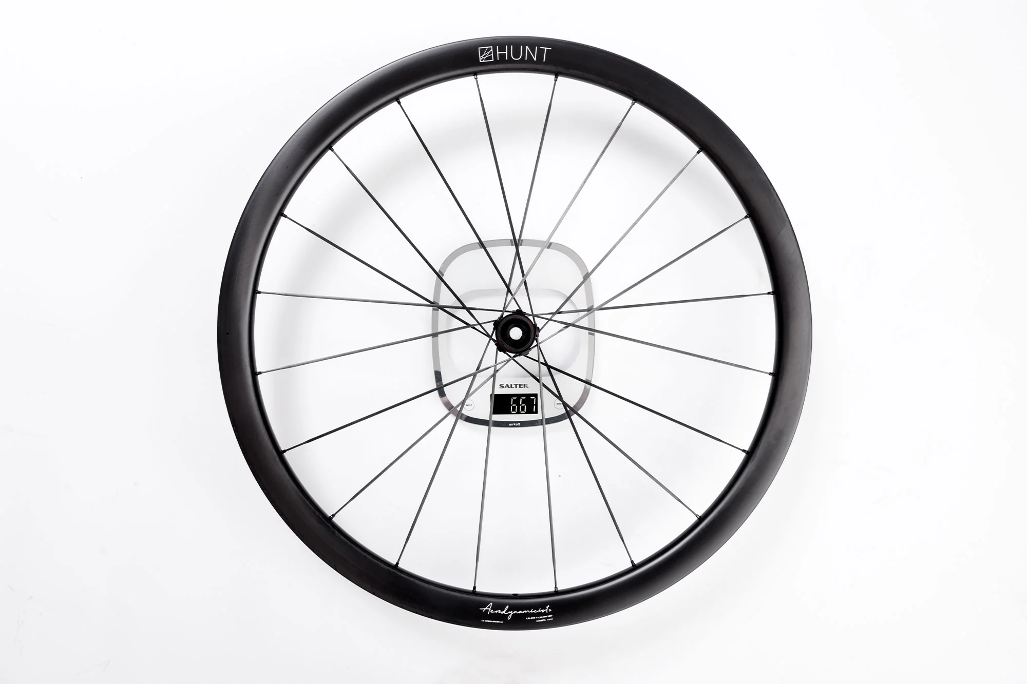 HUNT 34_34 Aerodynamicist UD Carbon Spoke Disc Wheelset - Image 7