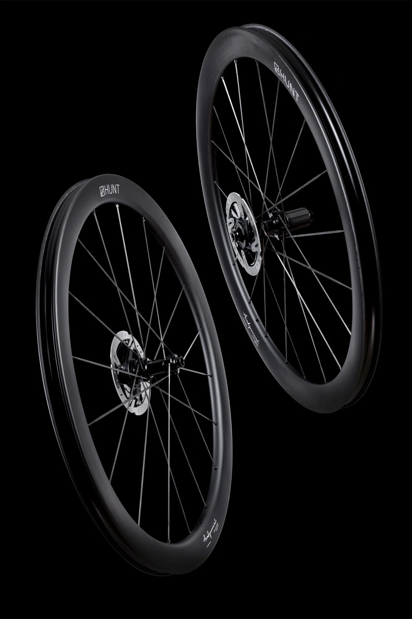 HUNT 44_46 Aerodynamicist UD Carbon Spoke Disc Wheelset - Image 12