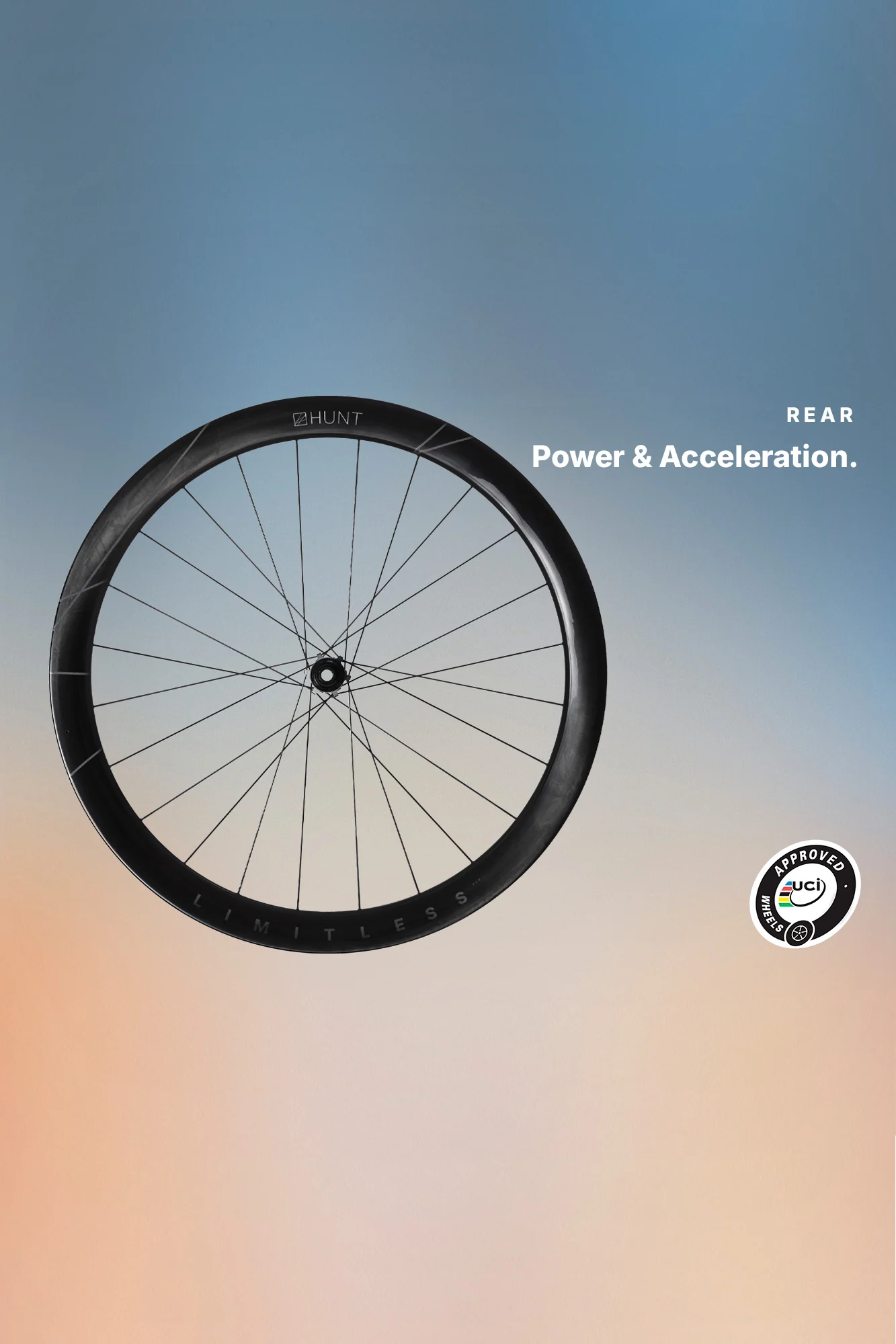HUNT 4AM Limitless Disc Wheelset - Image 3