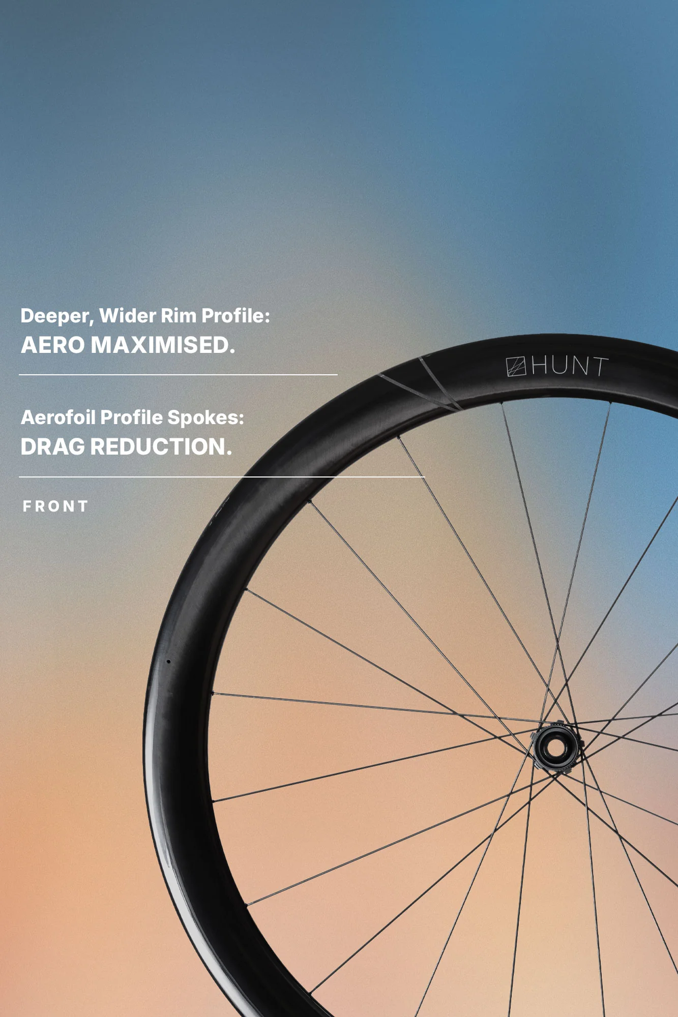 HUNT 4AM Limitless Disc Wheelset - Image 4