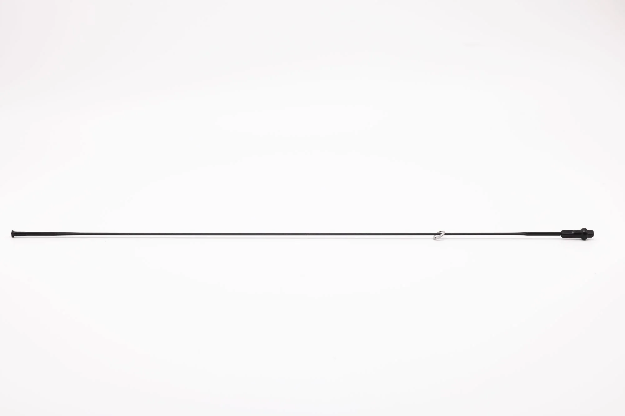 IC439 Spoke Bundle | Front | Drive Side | TB2015-14G | Straight-Pull | Rounded | 302mm | Black