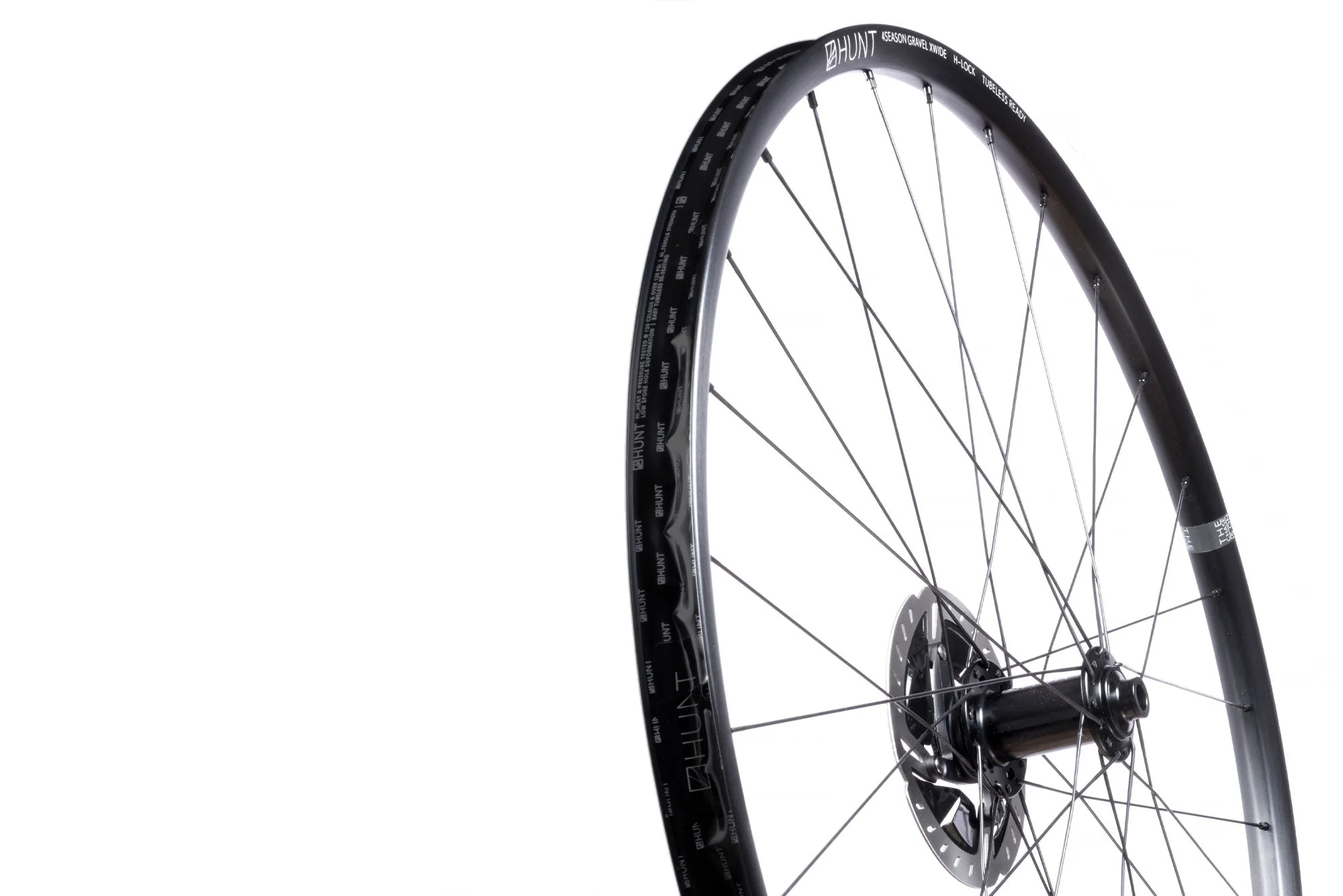 RE:NEW HUNT 4 Season Gravel Disc X-Wide Wheelset - Image 2