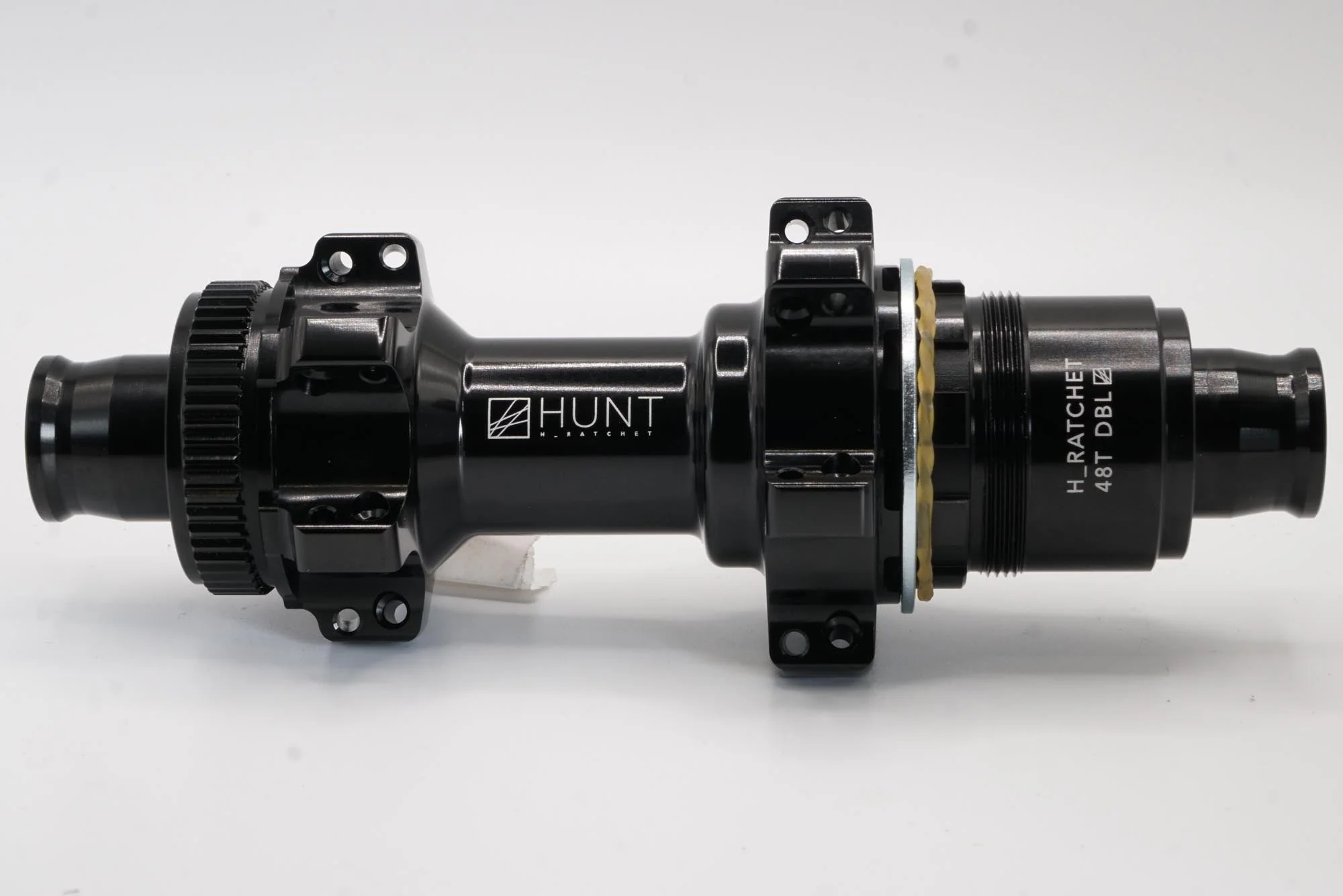 Rear Hub | H_Ratchet DBL 48T | Disc Brake | 24 Hole | Black