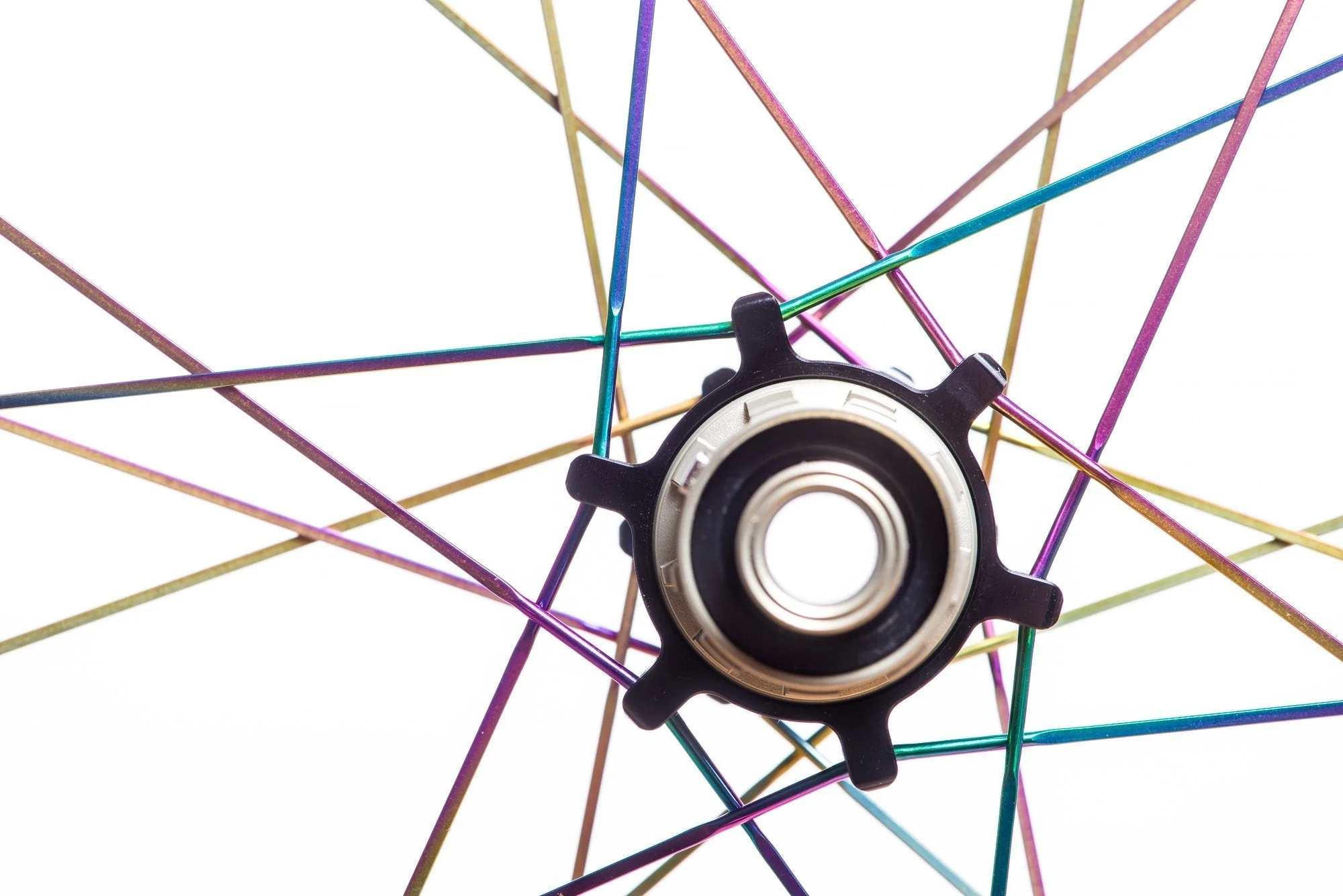 Spoke | TI-TB2016 | J-Bend | Rounded | 298mm | Ti-Nitride Oil-Slick