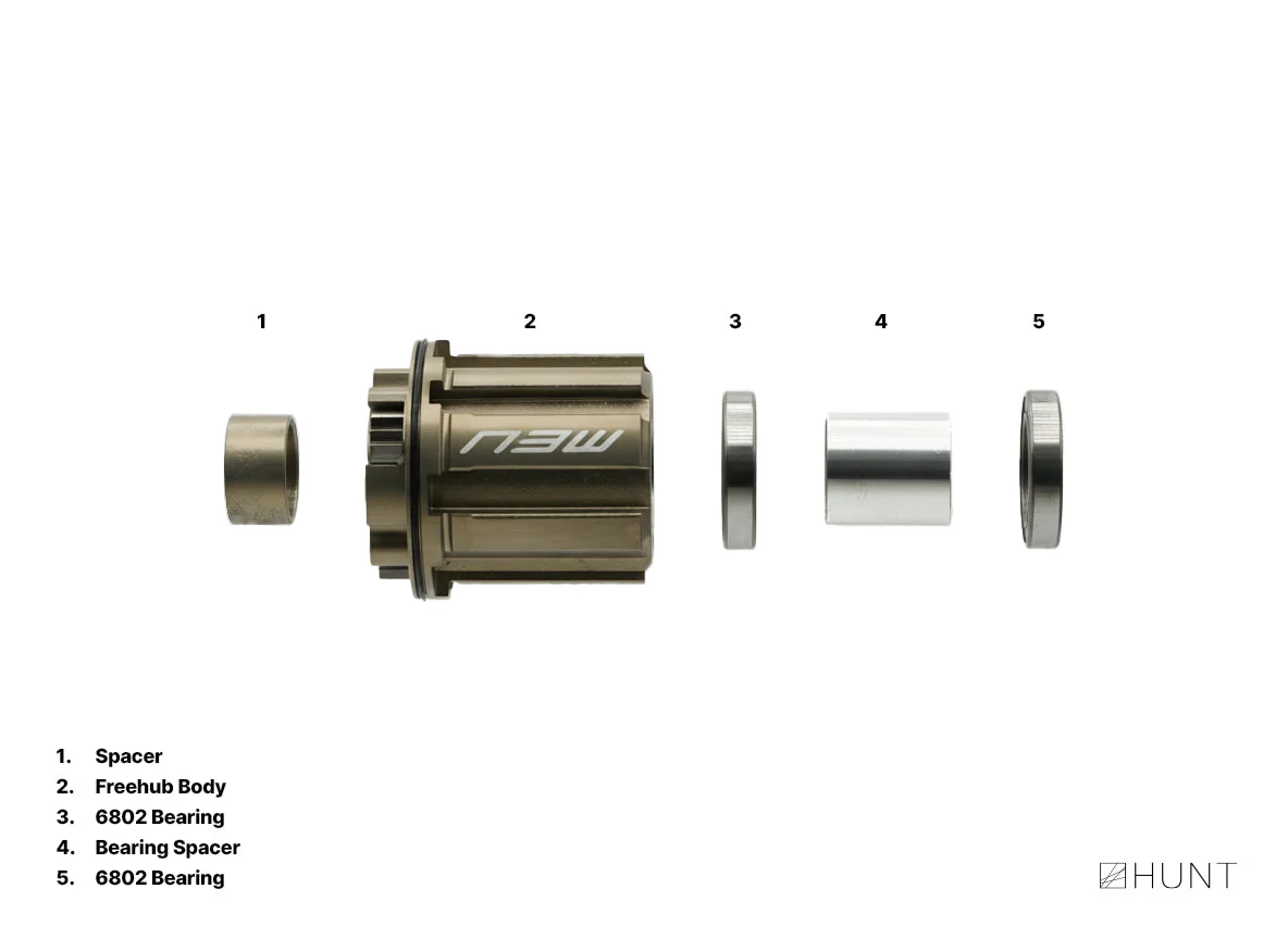 Sprint LN Freehub | Campagnolo N3W Ekar - Image 3